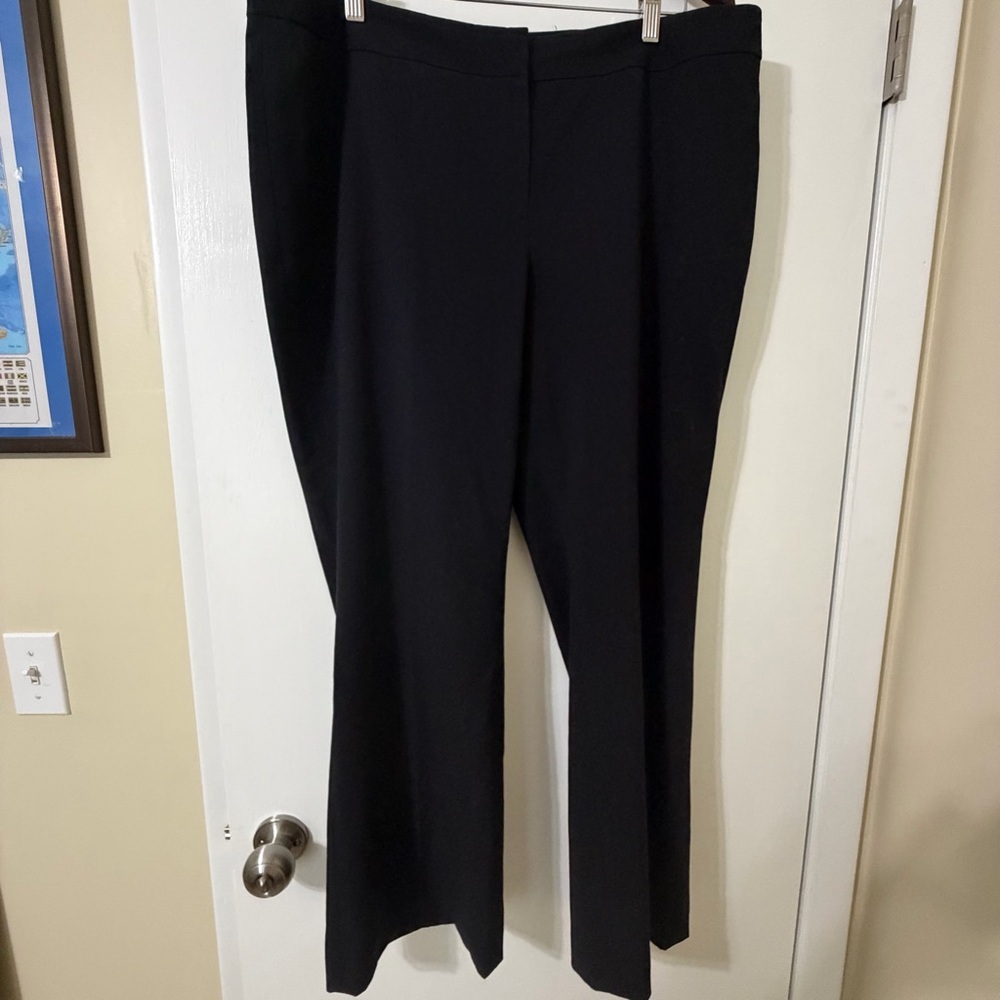 Nine West Black Suit Trouser Pants Size 16